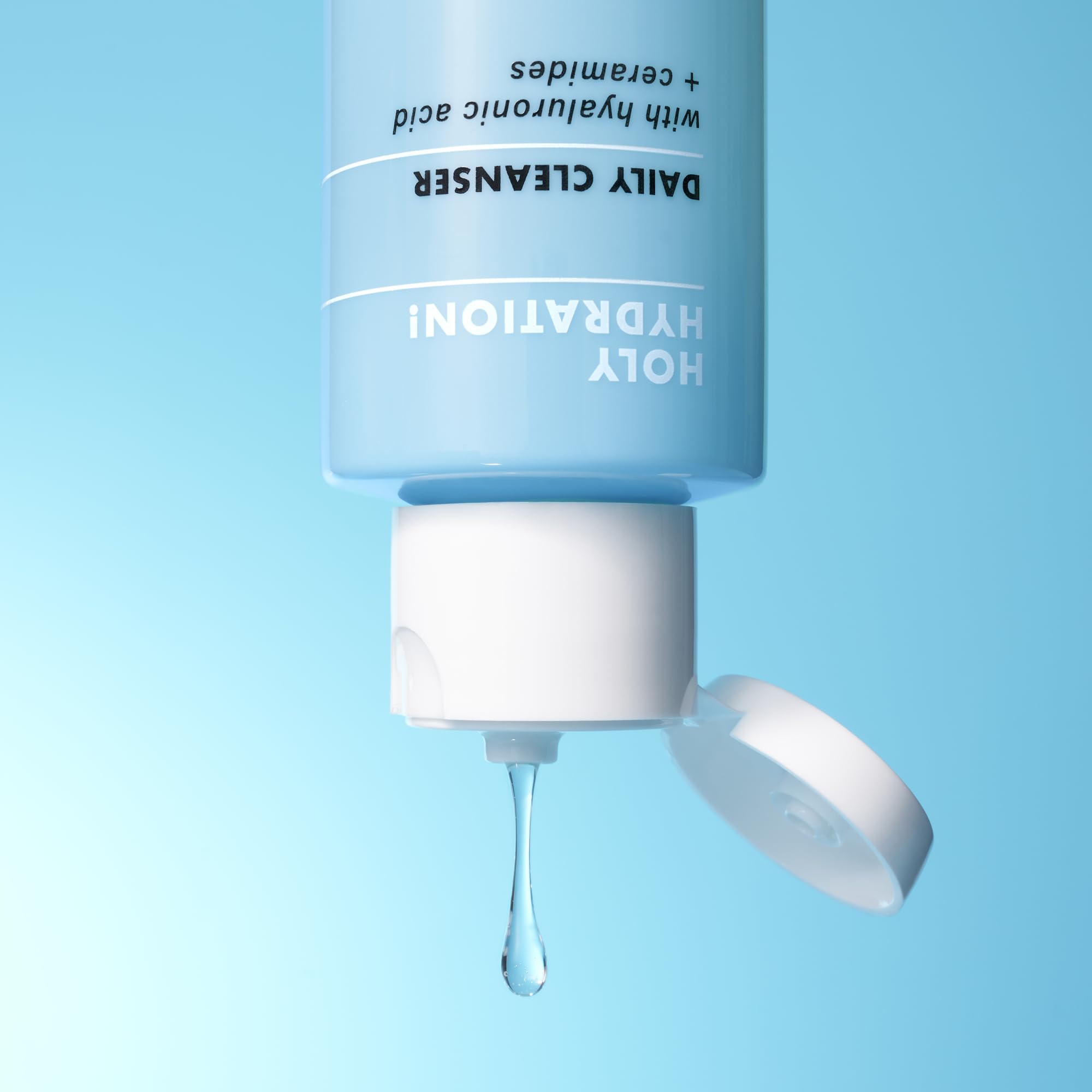 e.l.f. SKIN Holy Hydration! Daily Cleanser Mini, Face Cleanser For Washing Away Excess Oil, Impurities & Makeup, Made With Hyaluronic Acid, Vegan & Cruelty-Free